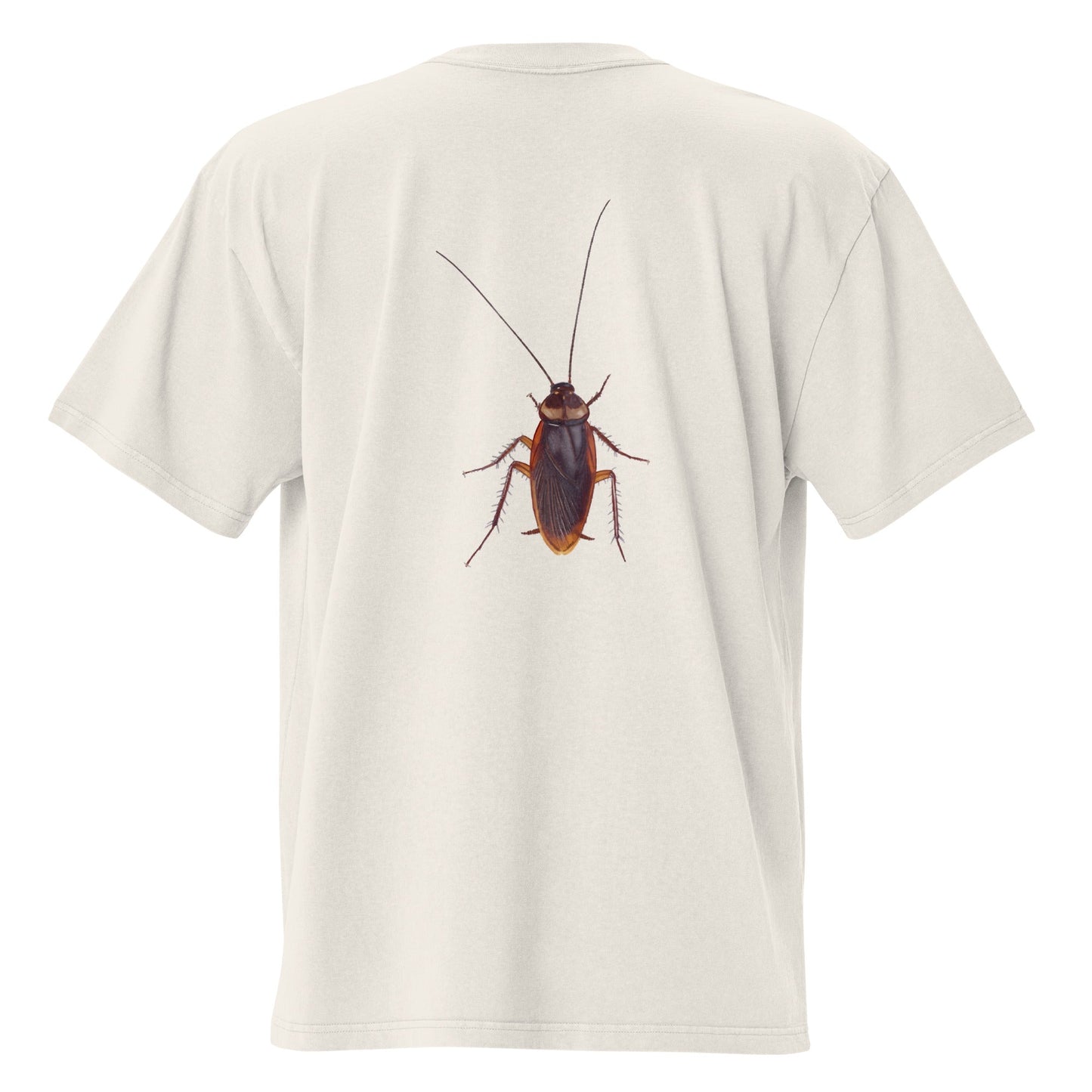 Cockroach Shirt – Urban Wildlife Oversized Graphic Tee - ninanush