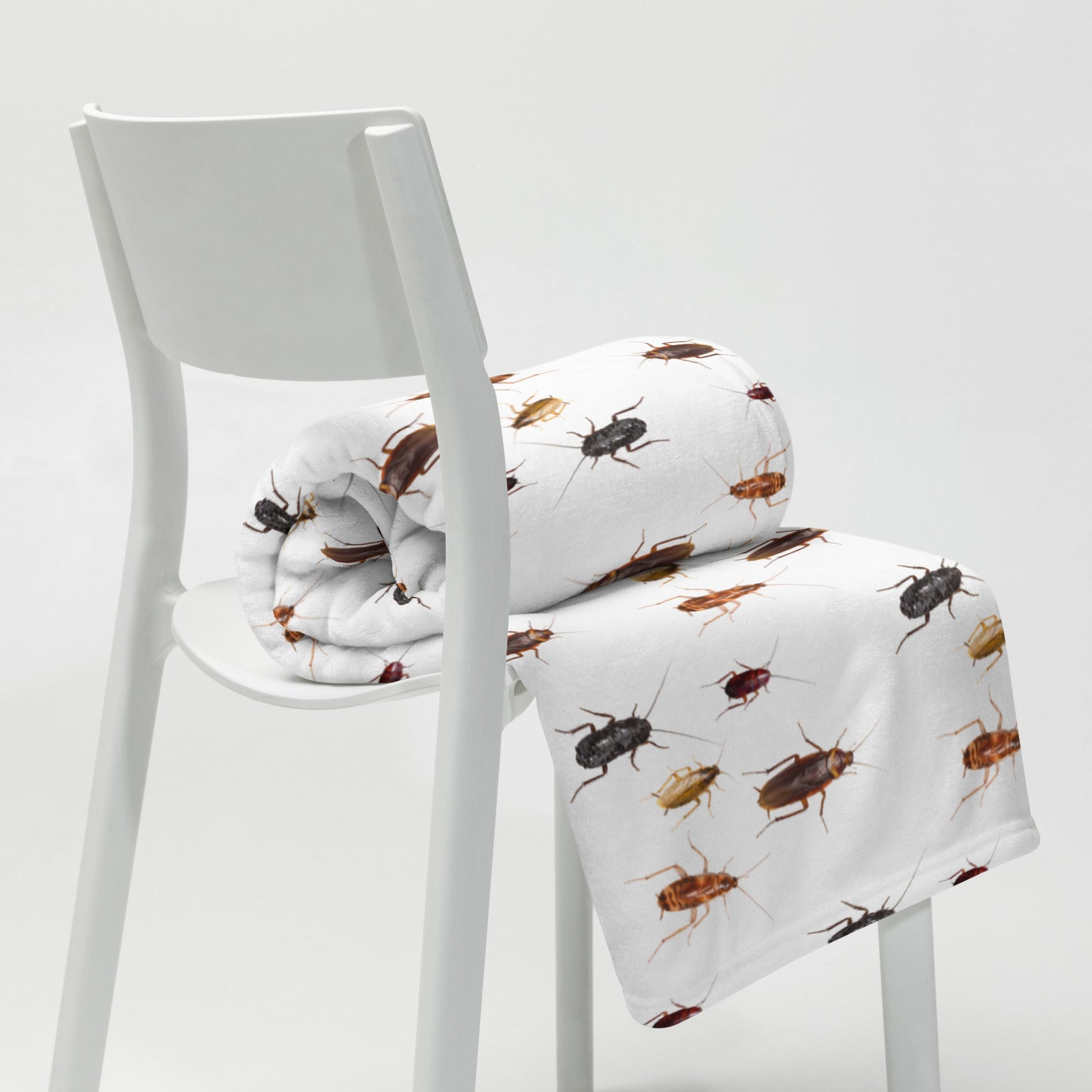 Cockroaches Throw Blanket - ninanush