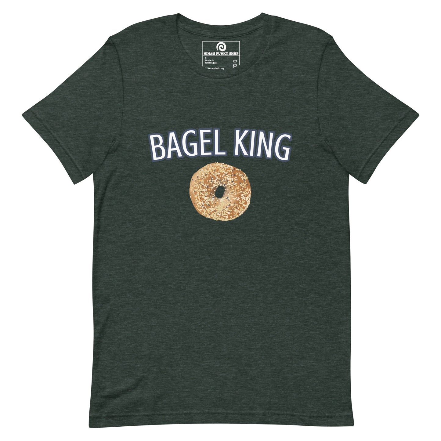 Colorful Bagel King T-Shirt - ninanush