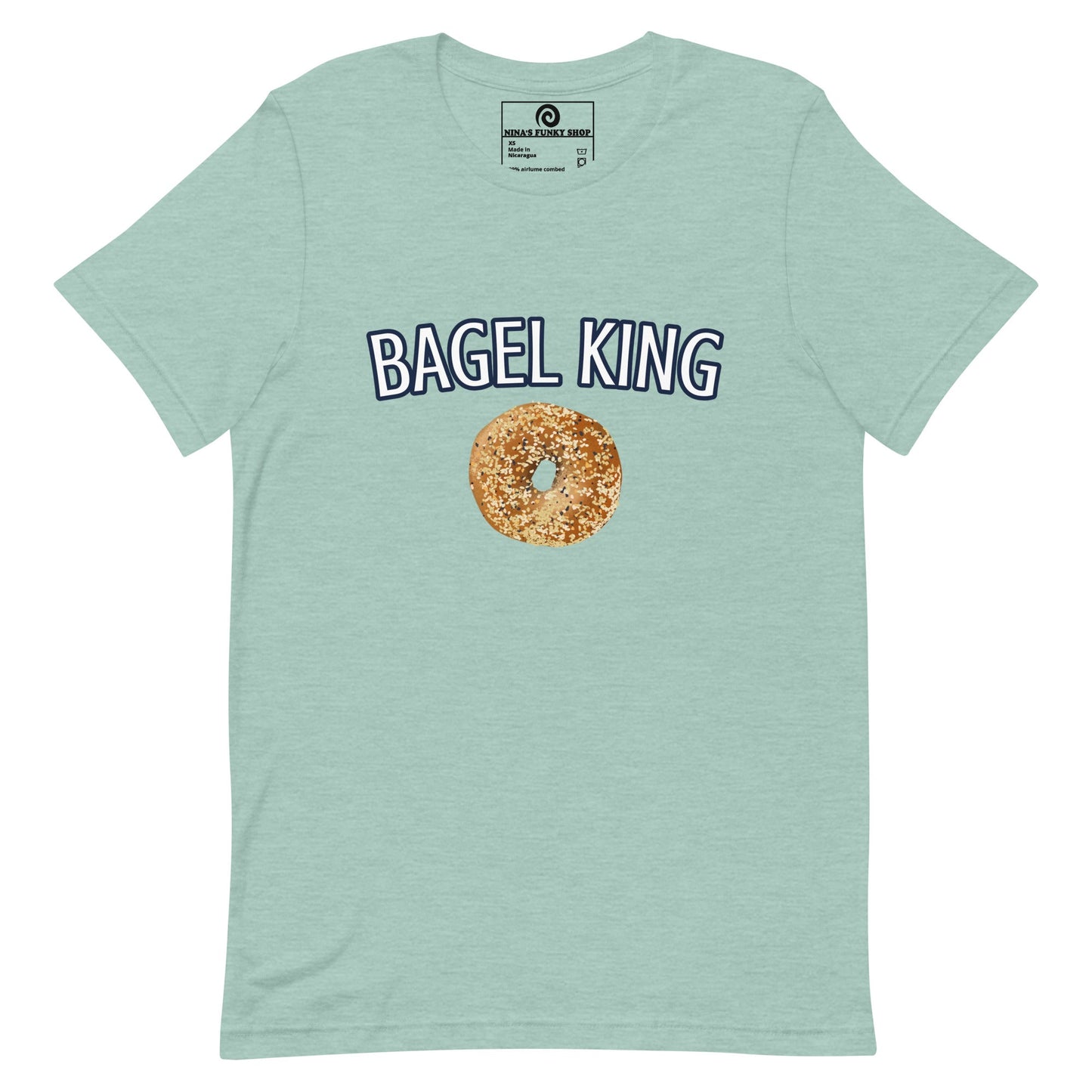 Colorful Bagel King T-Shirt - ninanush