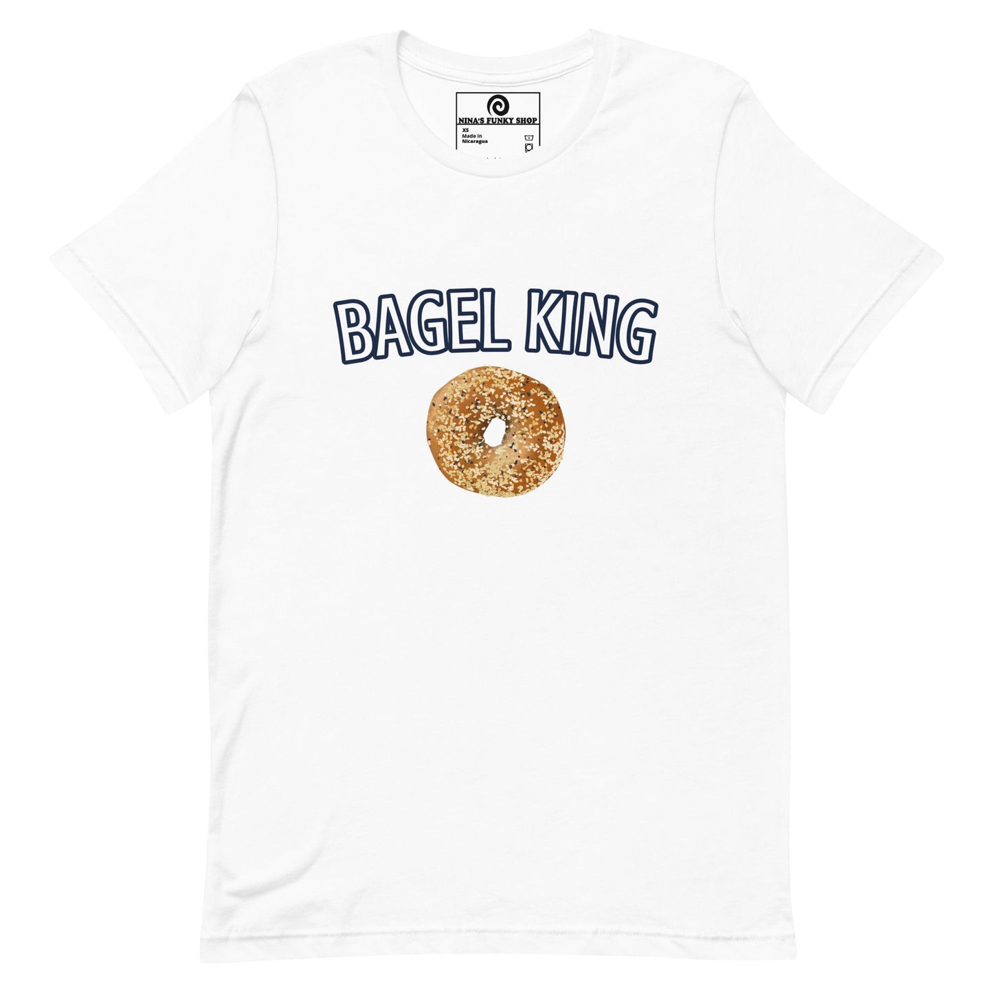 Colorful Bagel King T-Shirt - ninanush