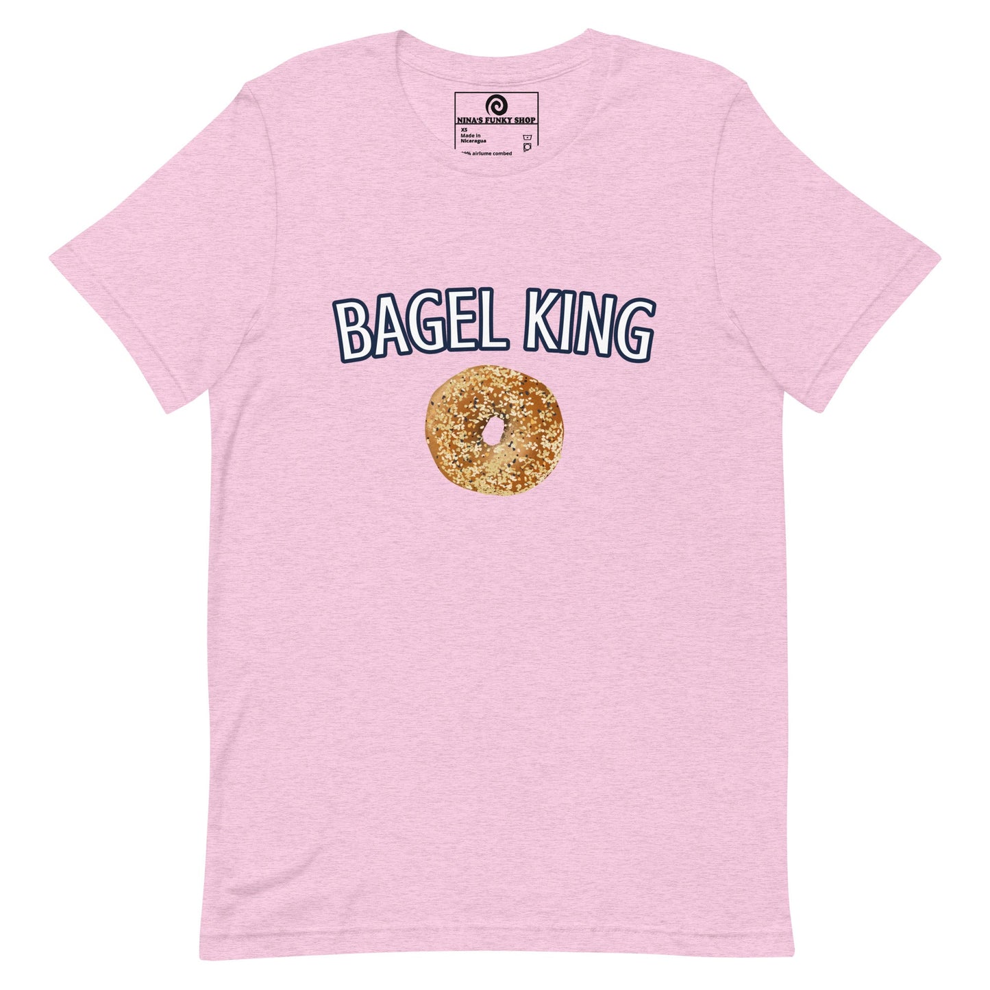 Colorful Bagel King T-Shirt - ninanush