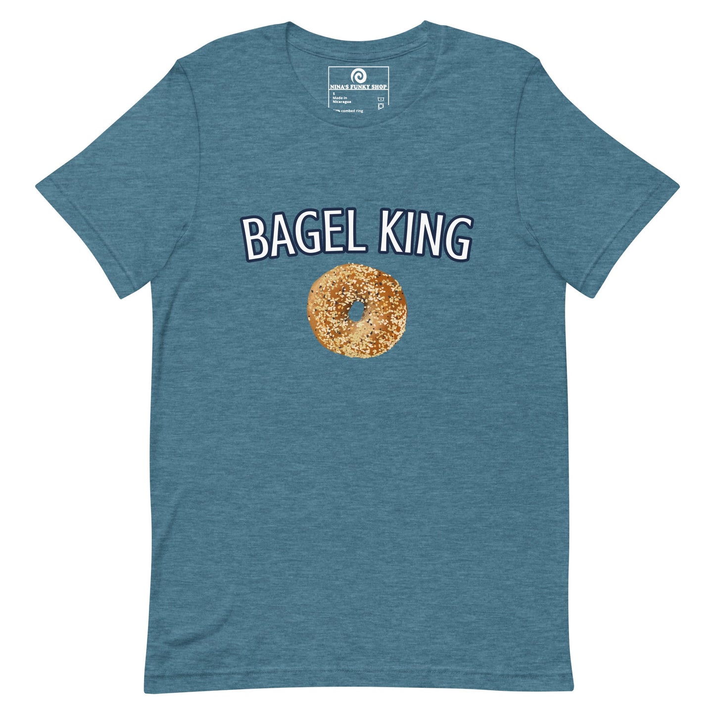 Colorful Bagel King T-Shirt - ninanush
