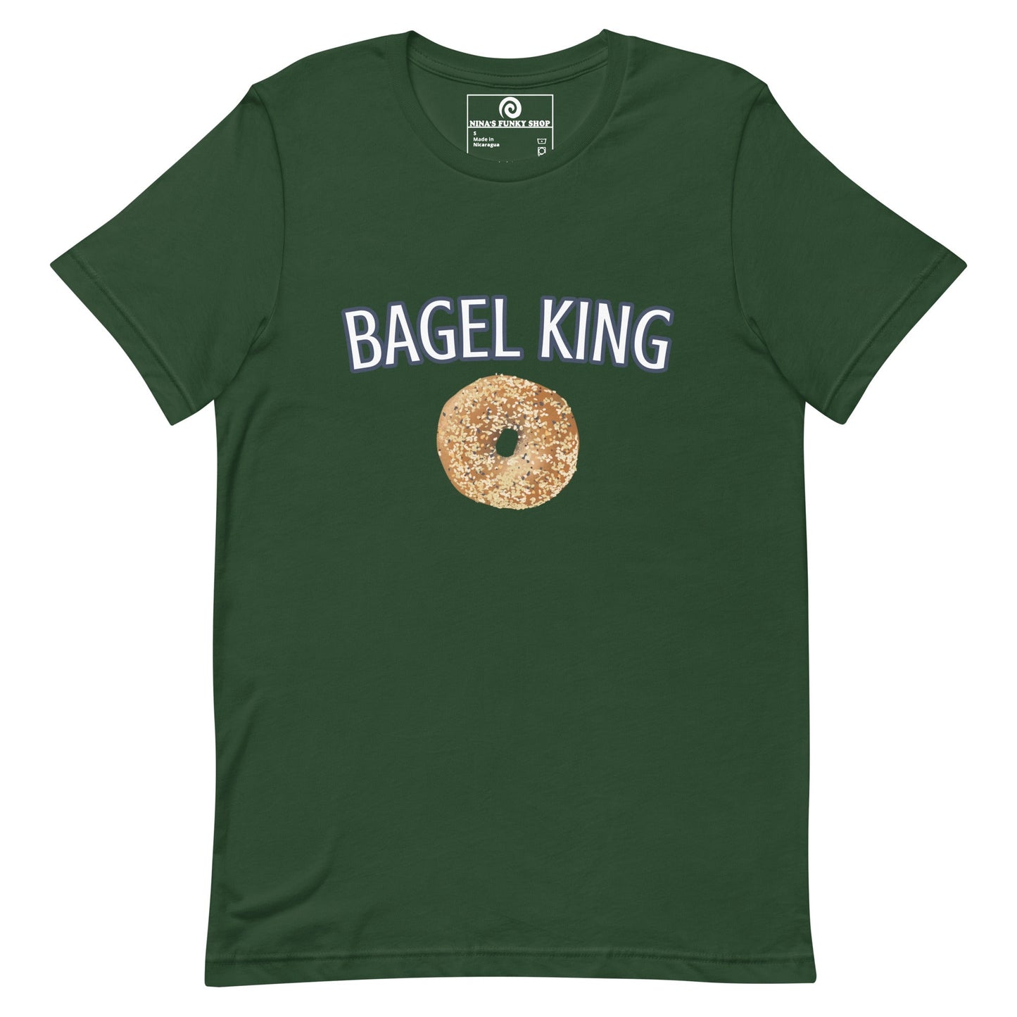 Colorful Bagel King T-Shirt - ninanush