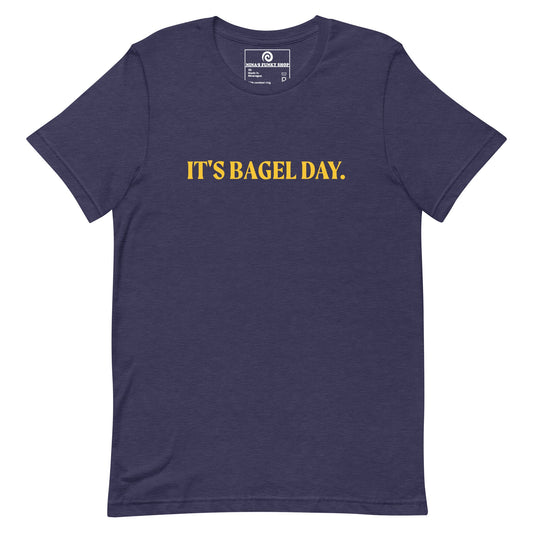 Colorful It's Bagel Day T-Shirt - ninanush