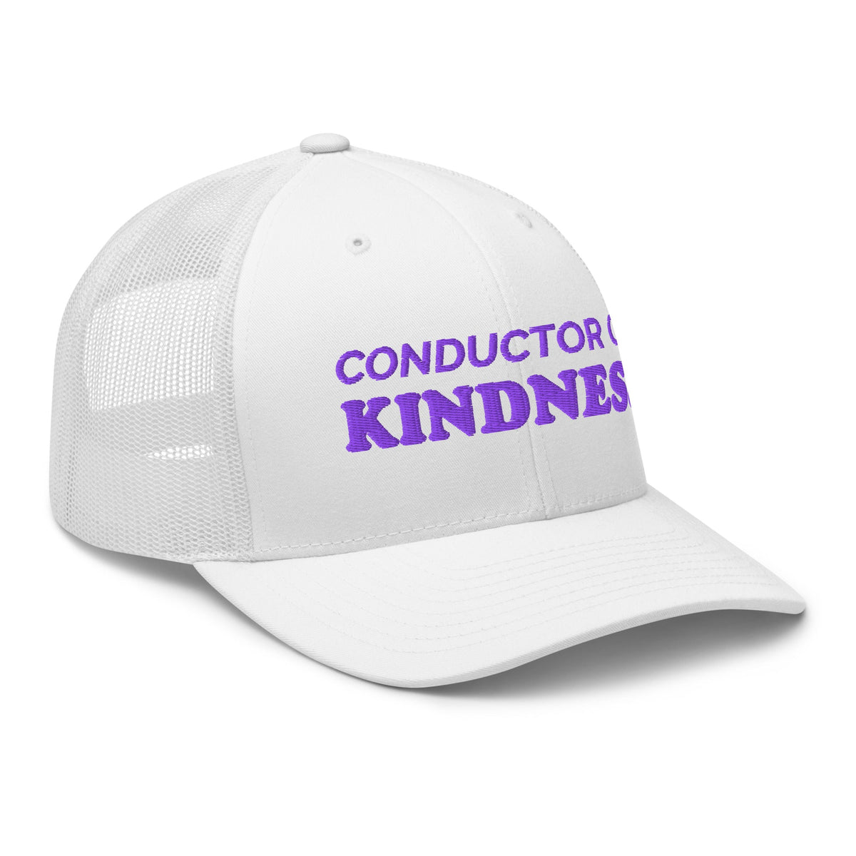 Conductor Of Kindness Trucker Hat - ninanush