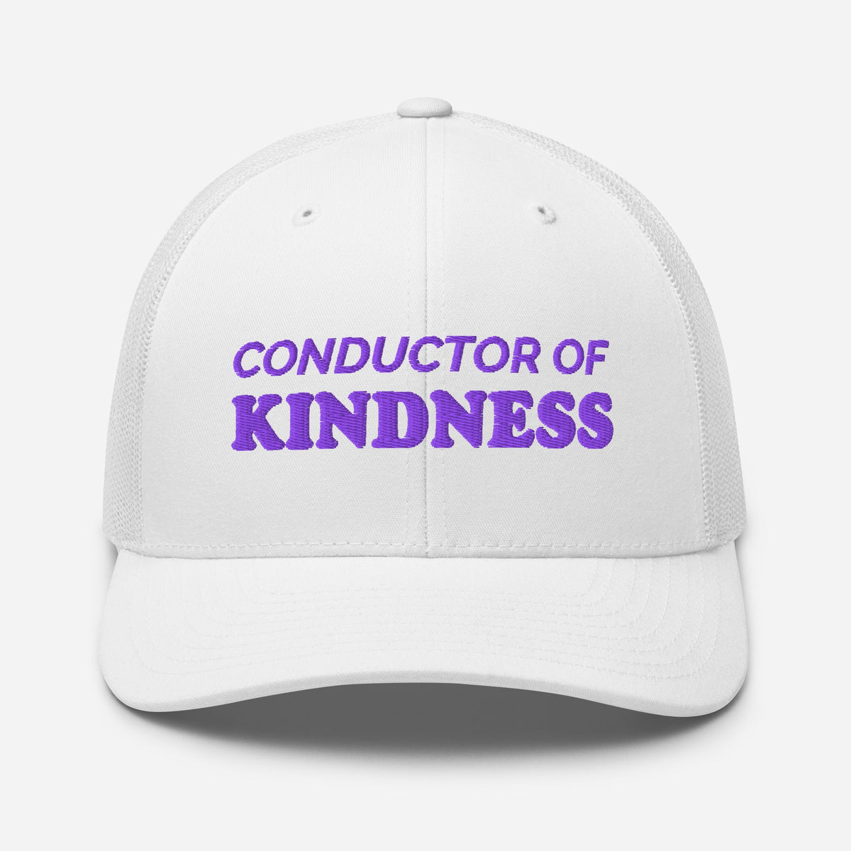 Conductor Of Kindness Trucker Hat - ninanush