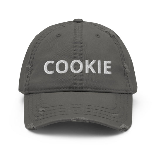 Cookie Distressed Dad Hat - ninanush