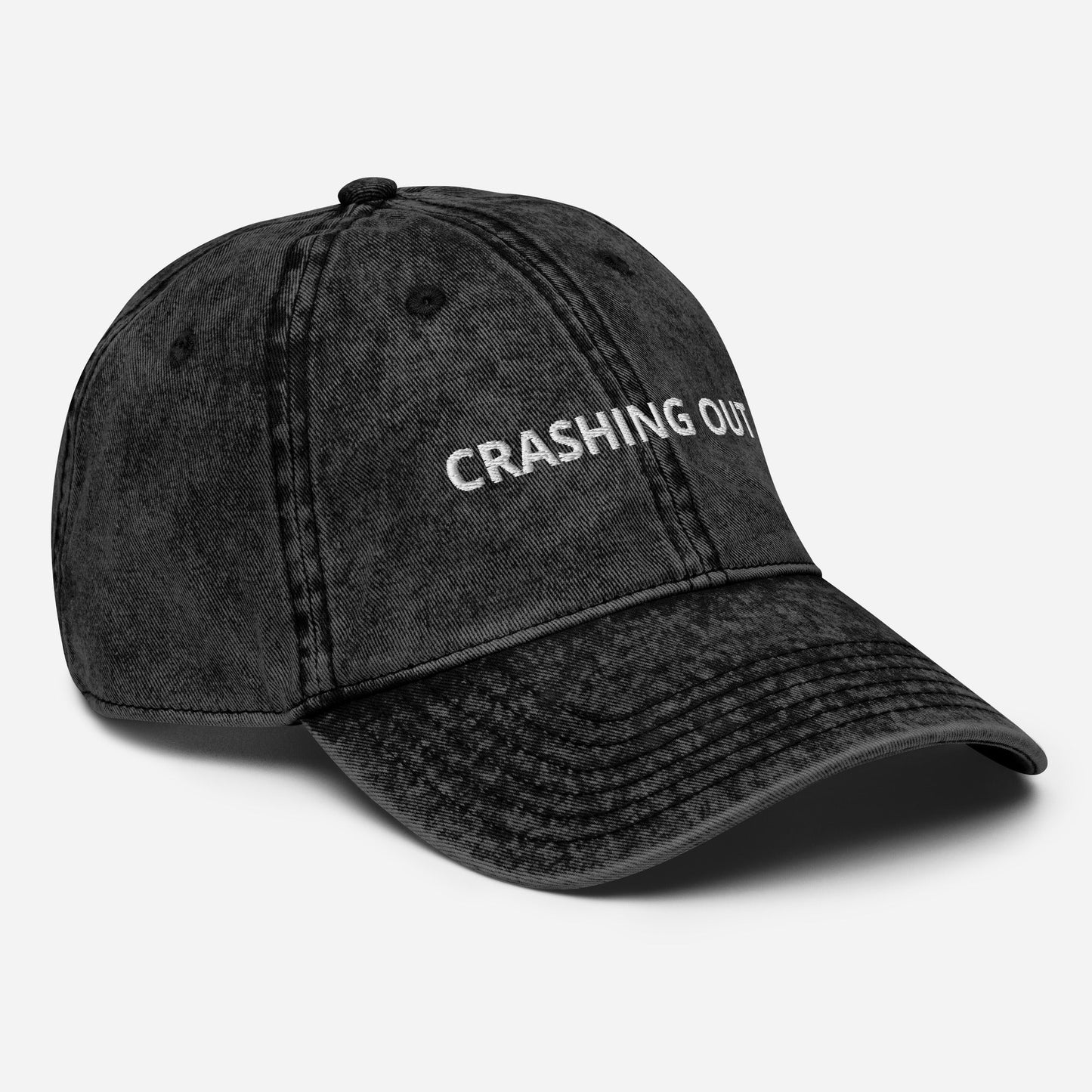 Crashing Out Vintage Style Dad Hat - ninanush