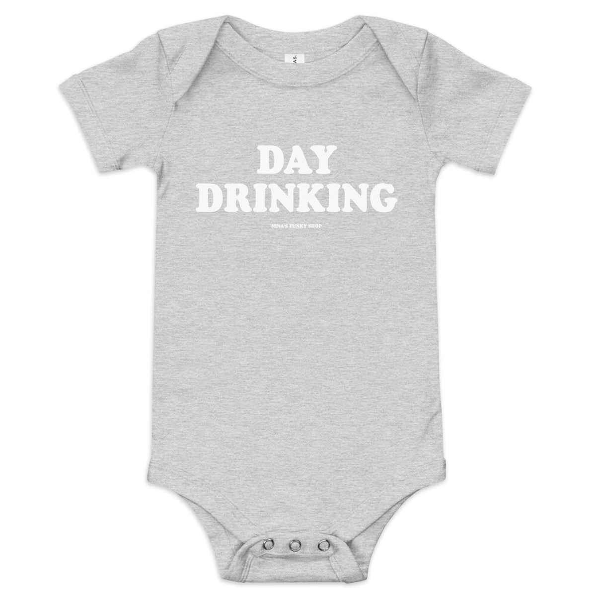 Day Drinking Baby Short Sleeve Onesie - ninanush