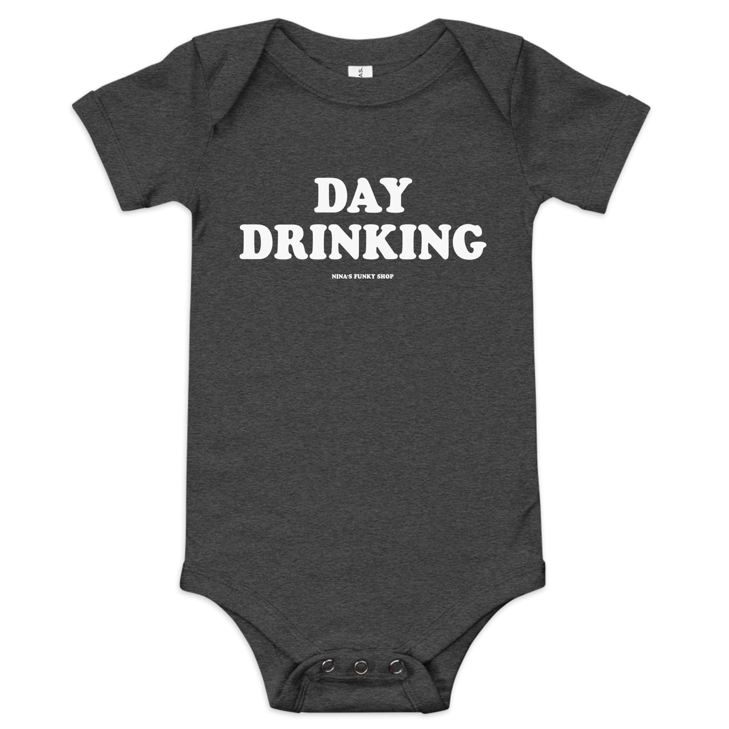 Day Drinking Baby Short Sleeve Onesie - ninanush