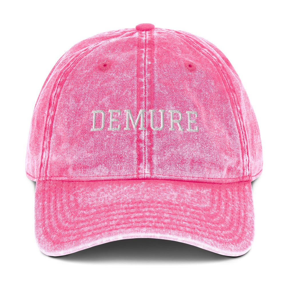 Demure Vintage Dad Hat - ninanush