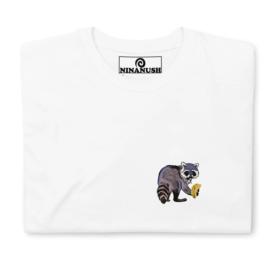 Desert Raccoon Taco T-Shirt - ninanush