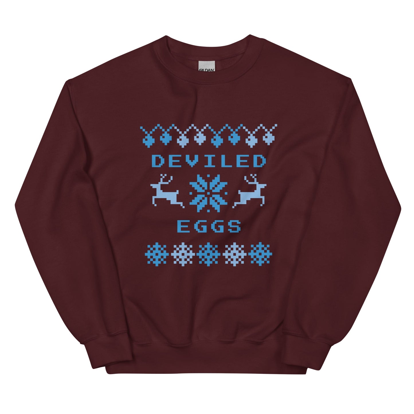 Deviled Eggs Christmas Sweatshirt Sweatshirt - ninanush