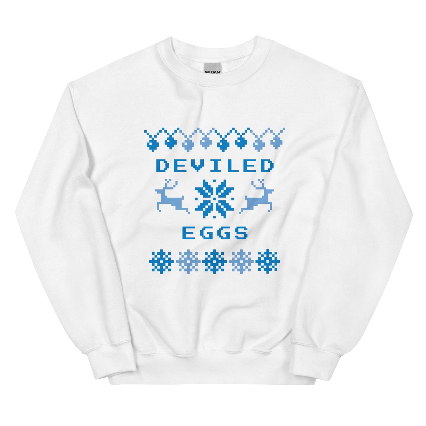 Deviled Eggs Christmas Sweatshirt Sweatshirt - ninanush
