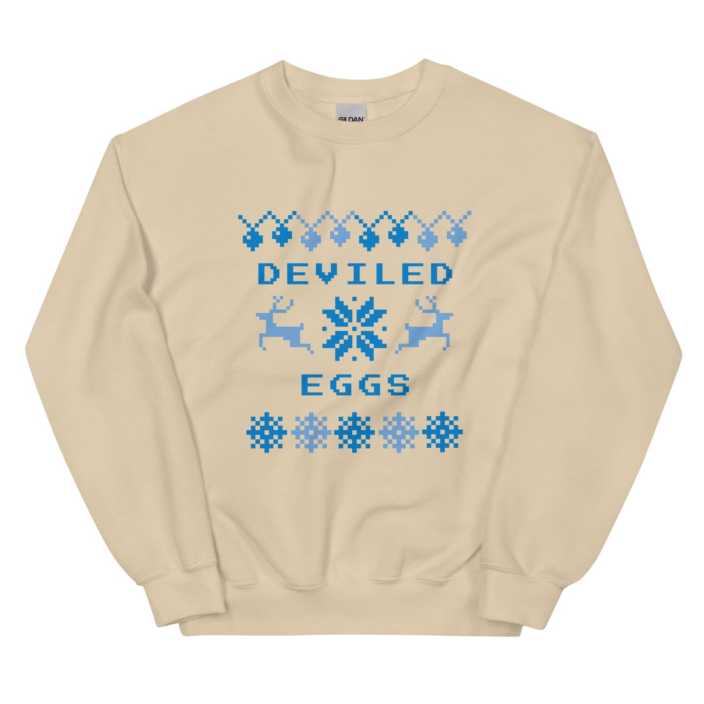 Deviled Eggs Christmas Sweatshirt Sweatshirt - ninanush