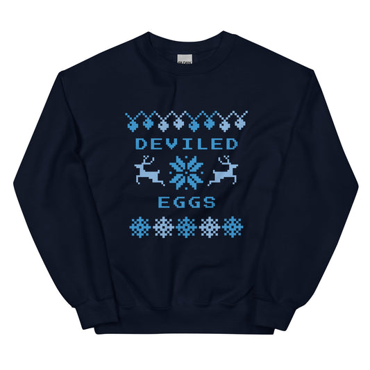Deviled Eggs Christmas Sweatshirt Sweatshirt - ninanush