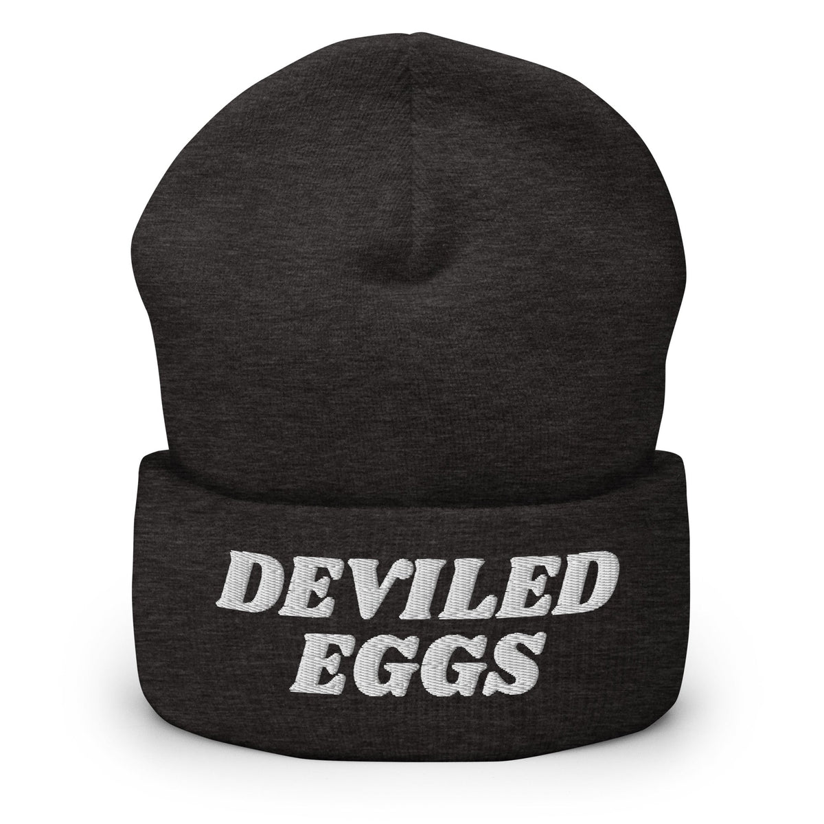 Deviled Eggs Cuffed Beanie - ninanush