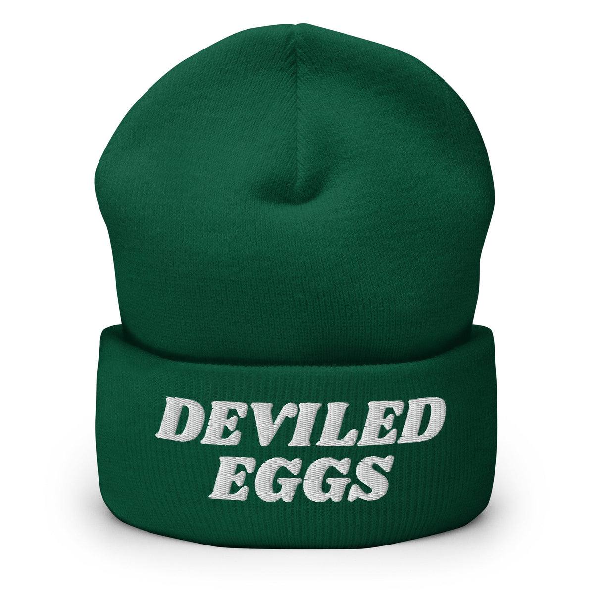 Deviled Eggs Cuffed Beanie - ninanush