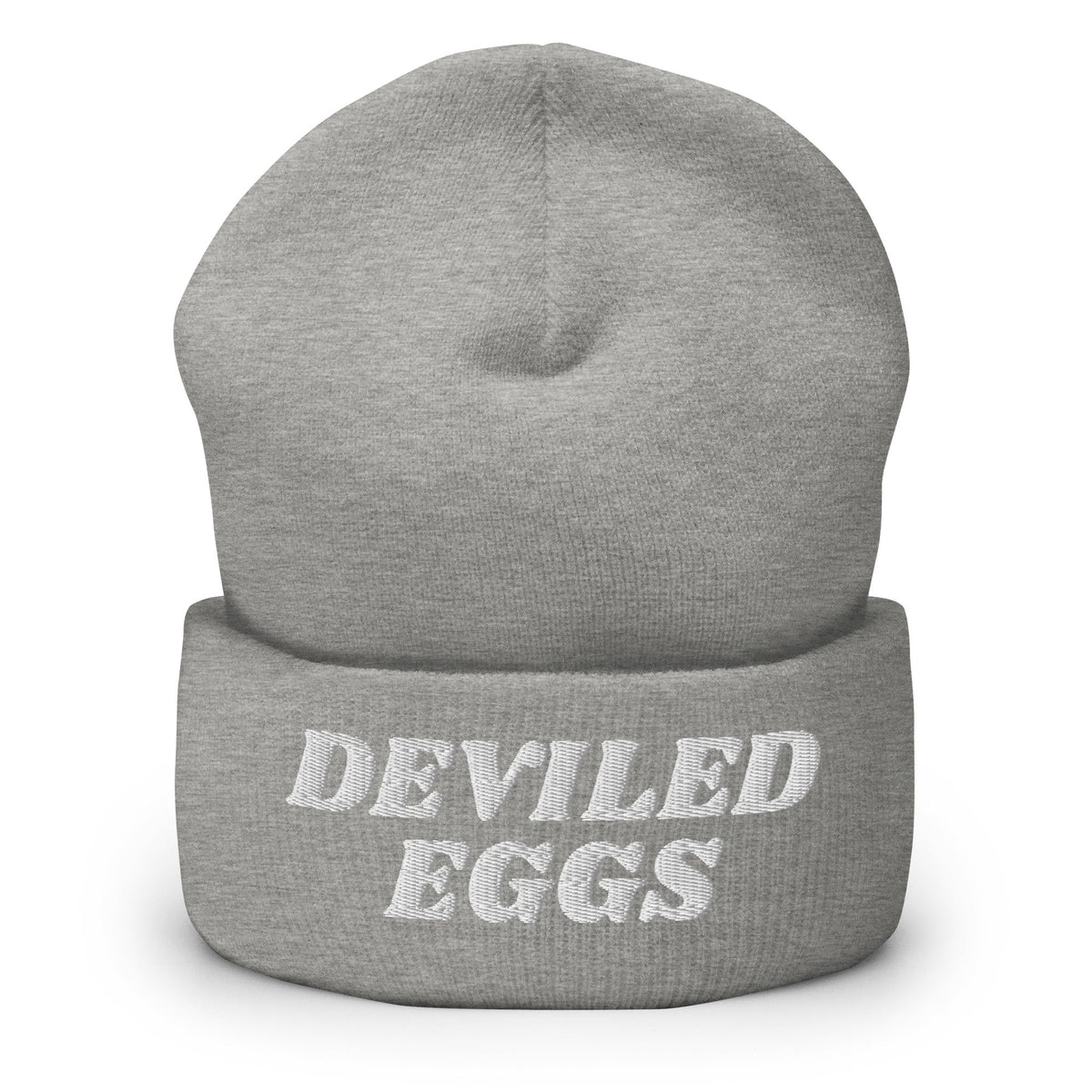 Deviled Eggs Cuffed Beanie - ninanush