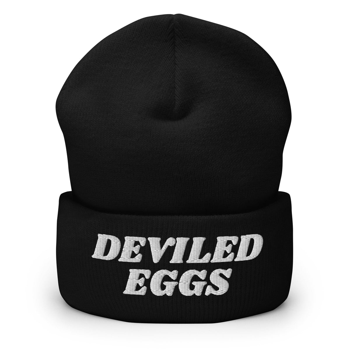 Deviled Eggs Cuffed Beanie - ninanush