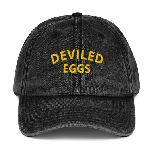 Deviled Eggs Vintage Dad Hat - ninanush