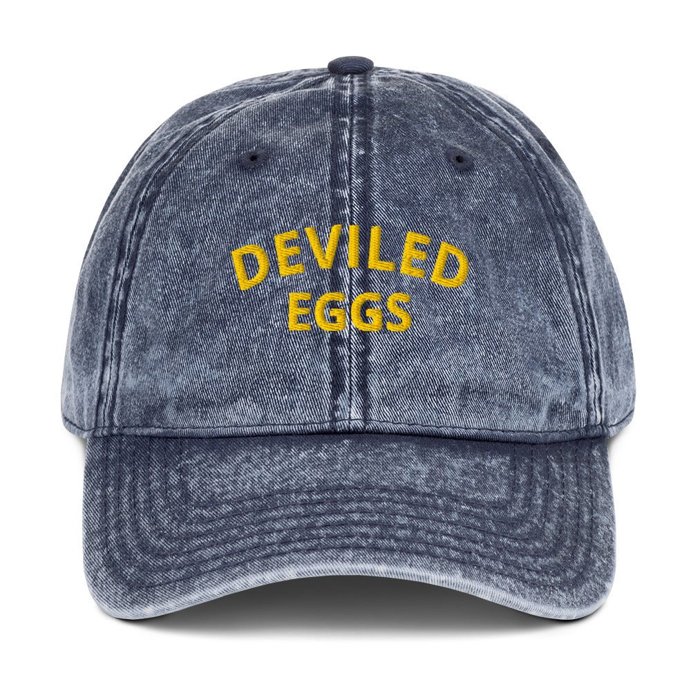 Deviled Eggs Vintage Dad Hat - ninanush