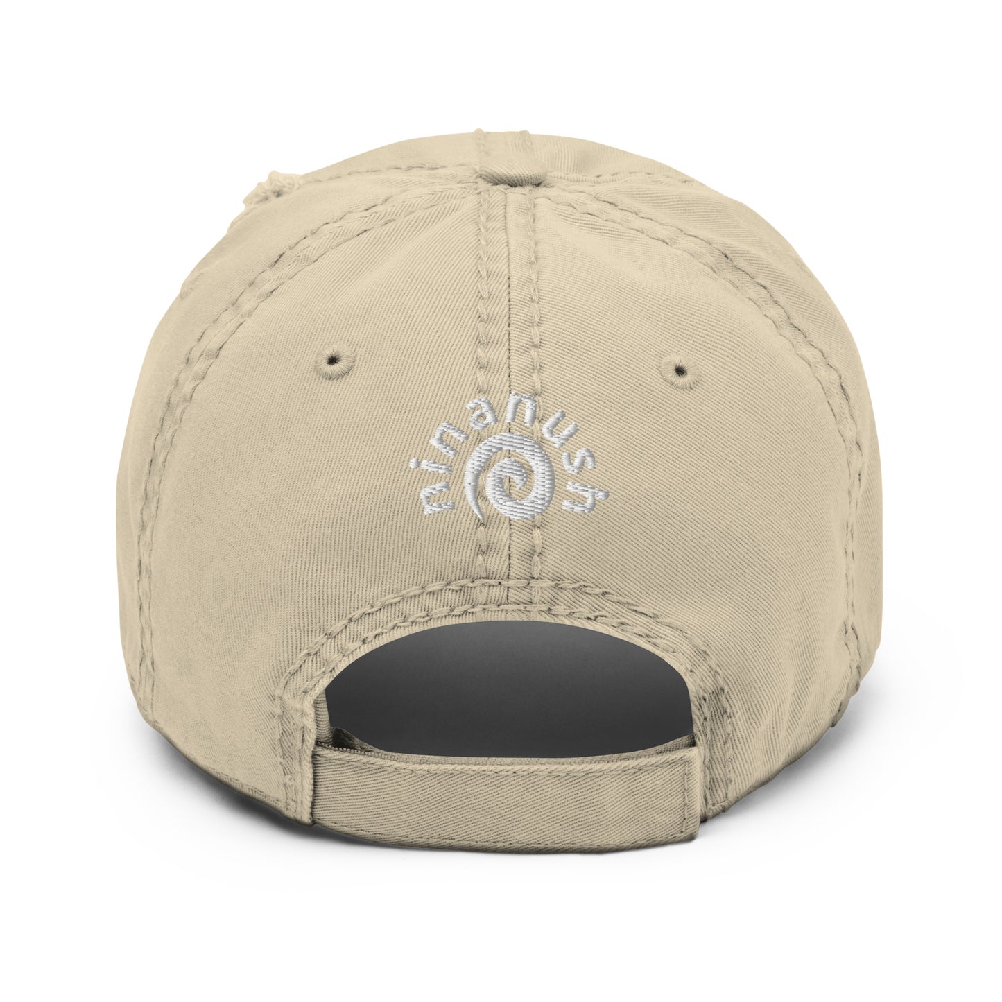 Naughty Raccoon Distressed Dad Hat