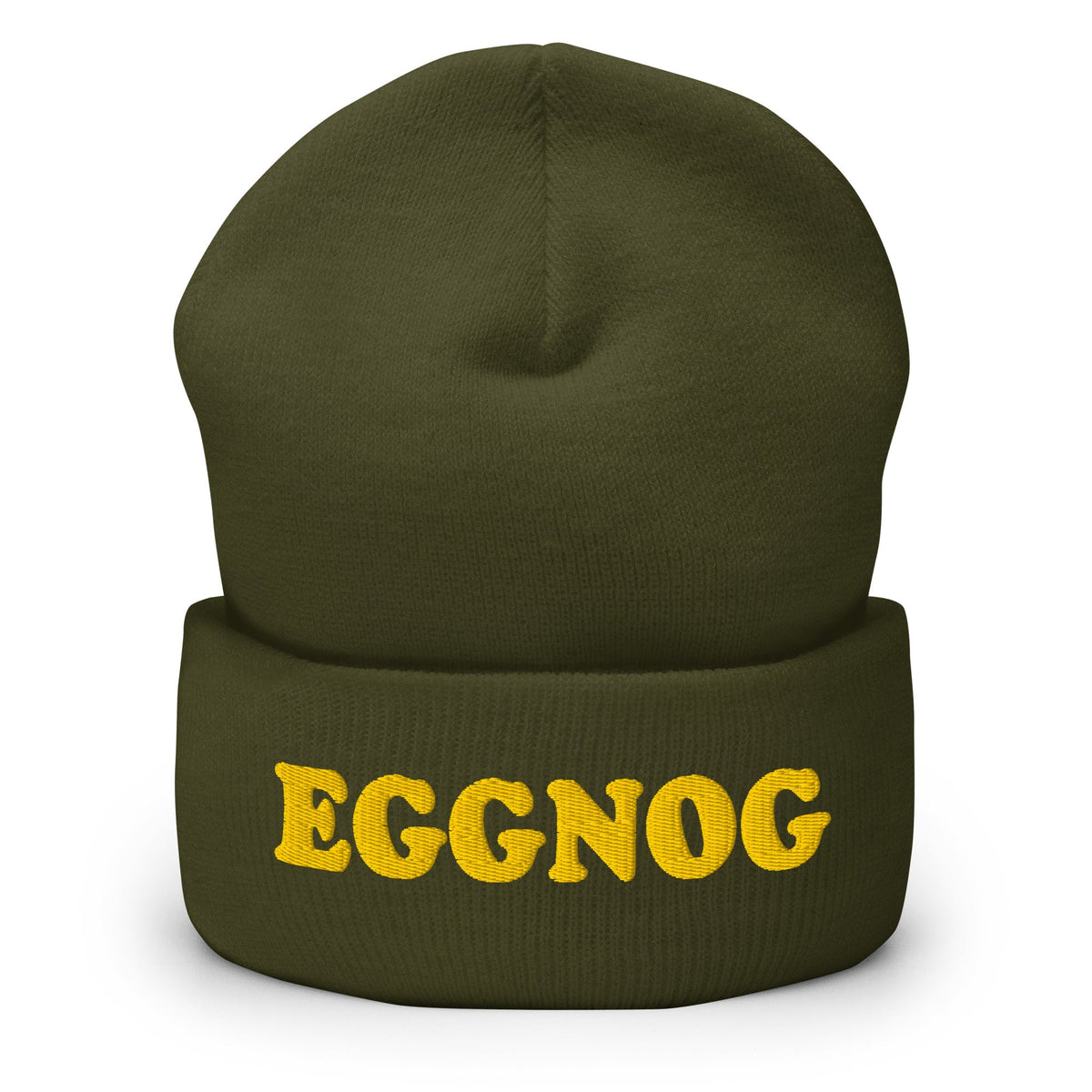 Eggnog Cuffed Beanie - ninanush