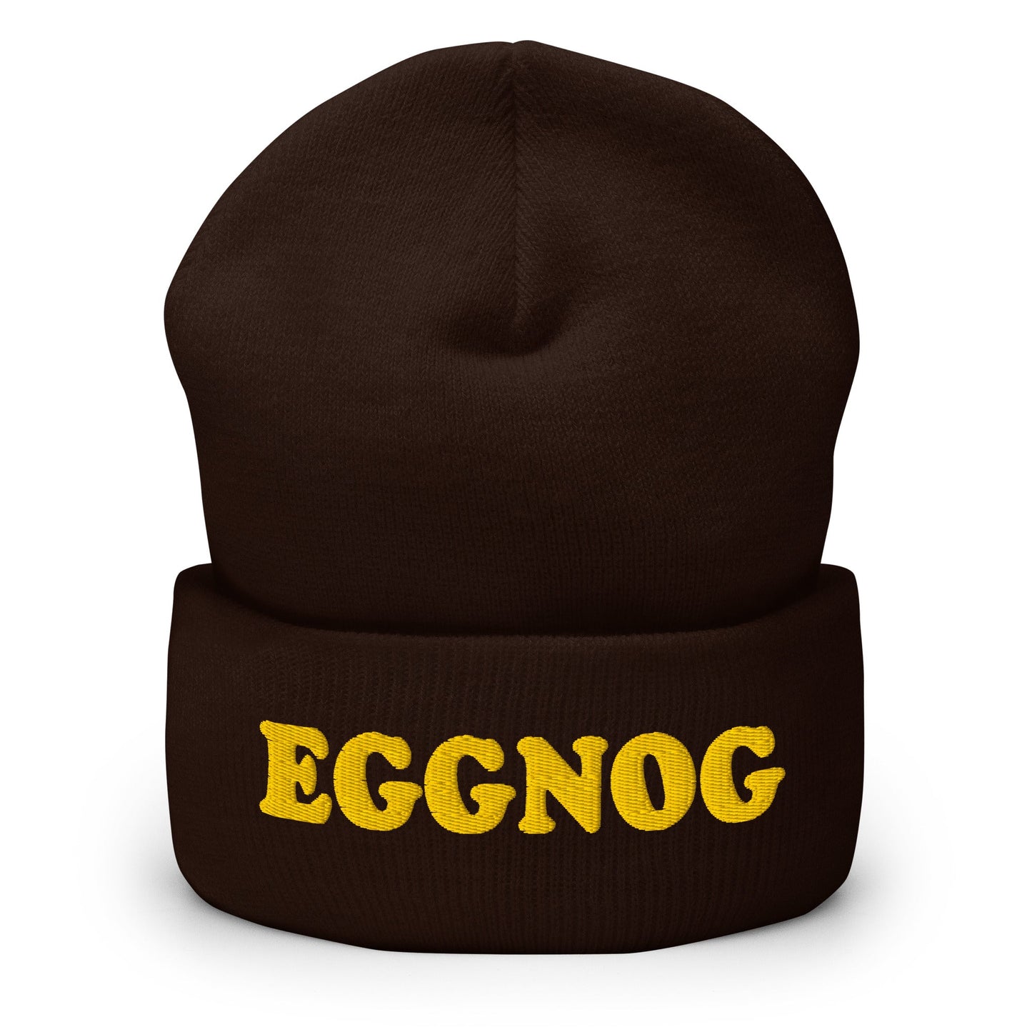 Eggnog Cuffed Beanie - ninanush