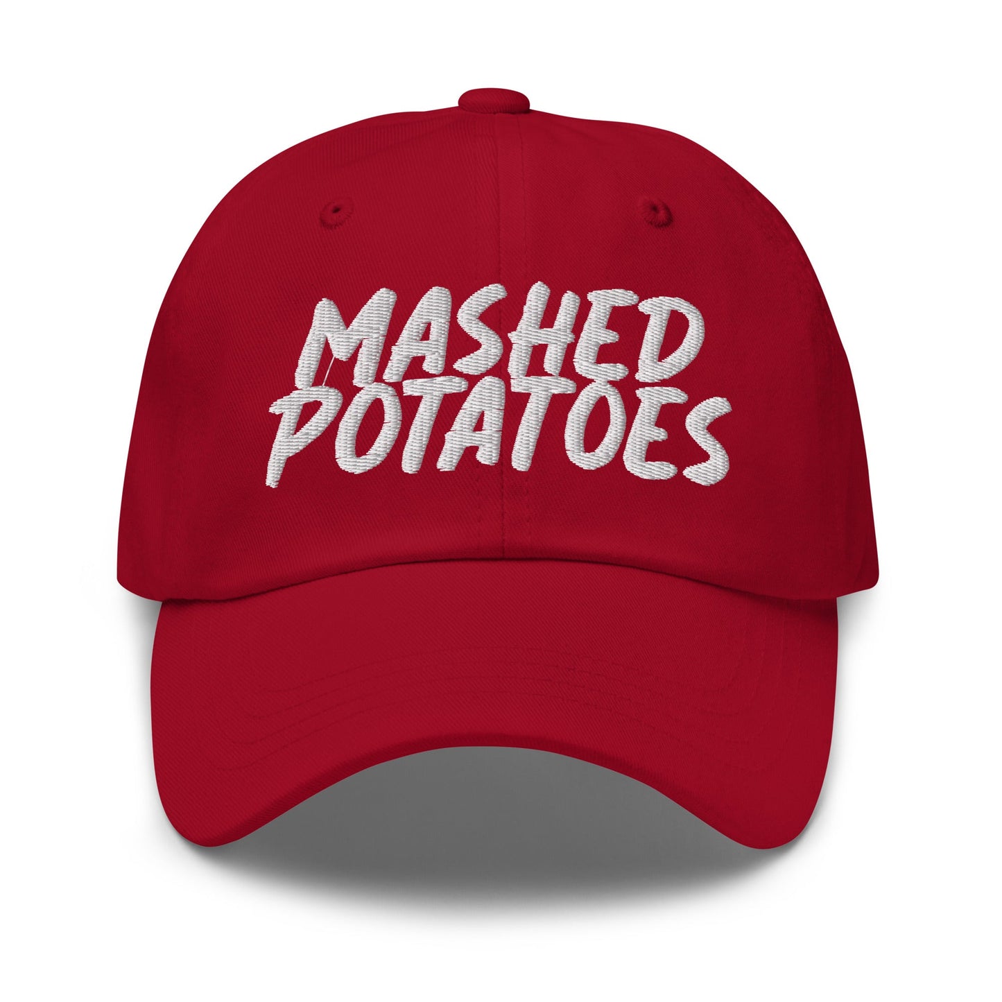 Embroidered Mashed Potatoes Dad Hat - ninanush