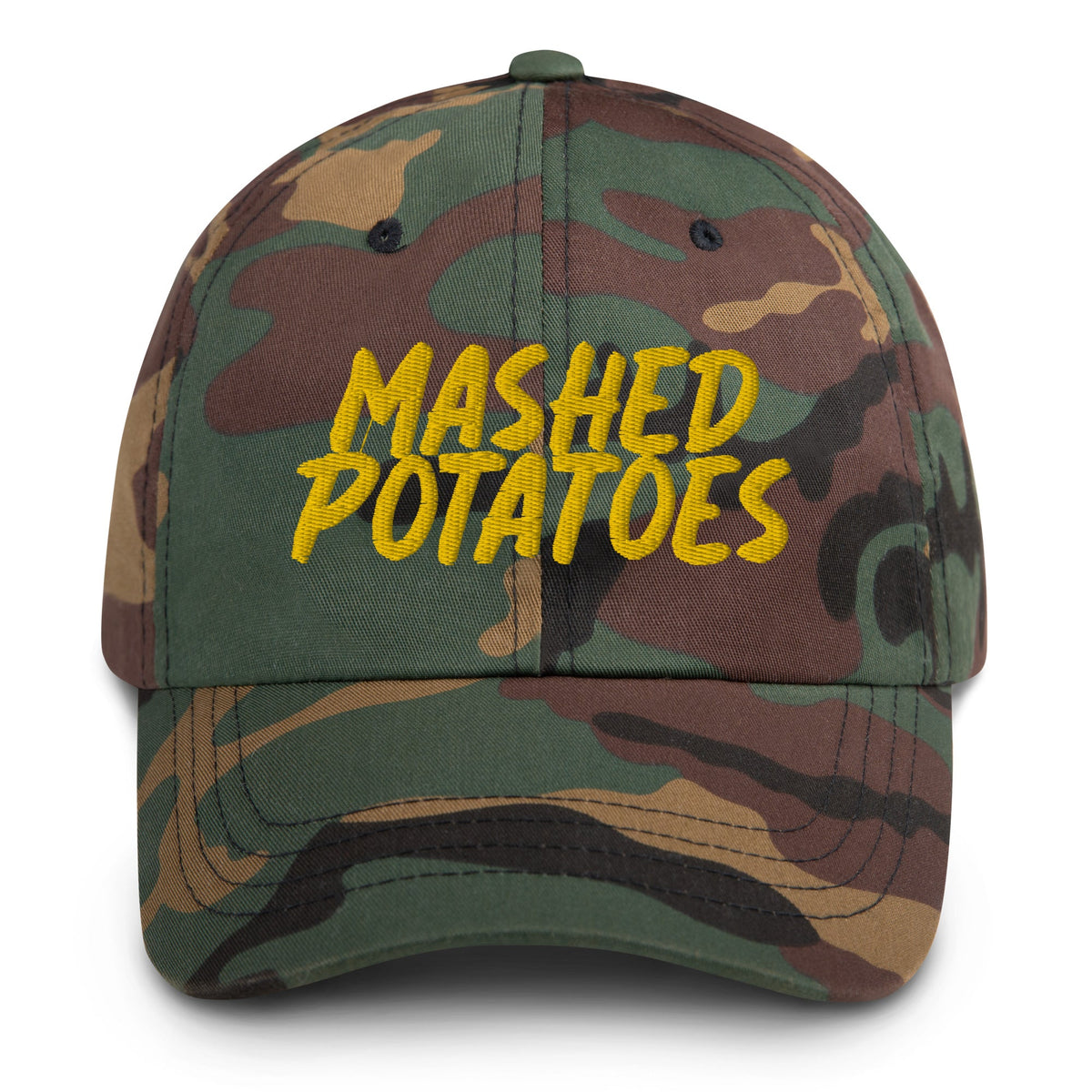 Embroidered Mashed Potatoes Dad Hat - ninanush
