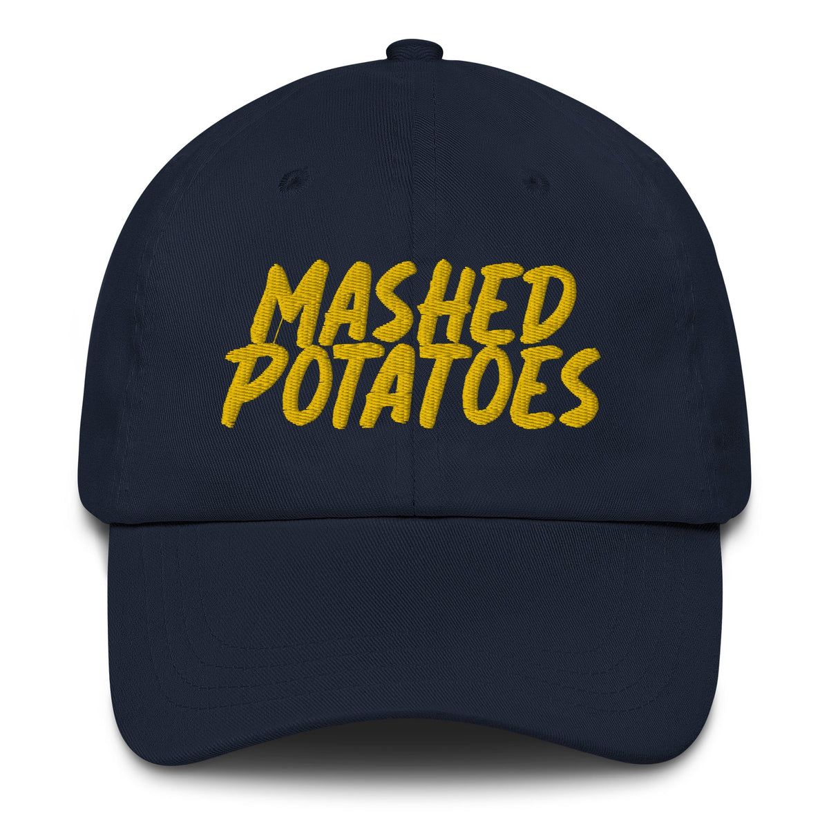 Embroidered Mashed Potatoes Dad Hat - ninanush