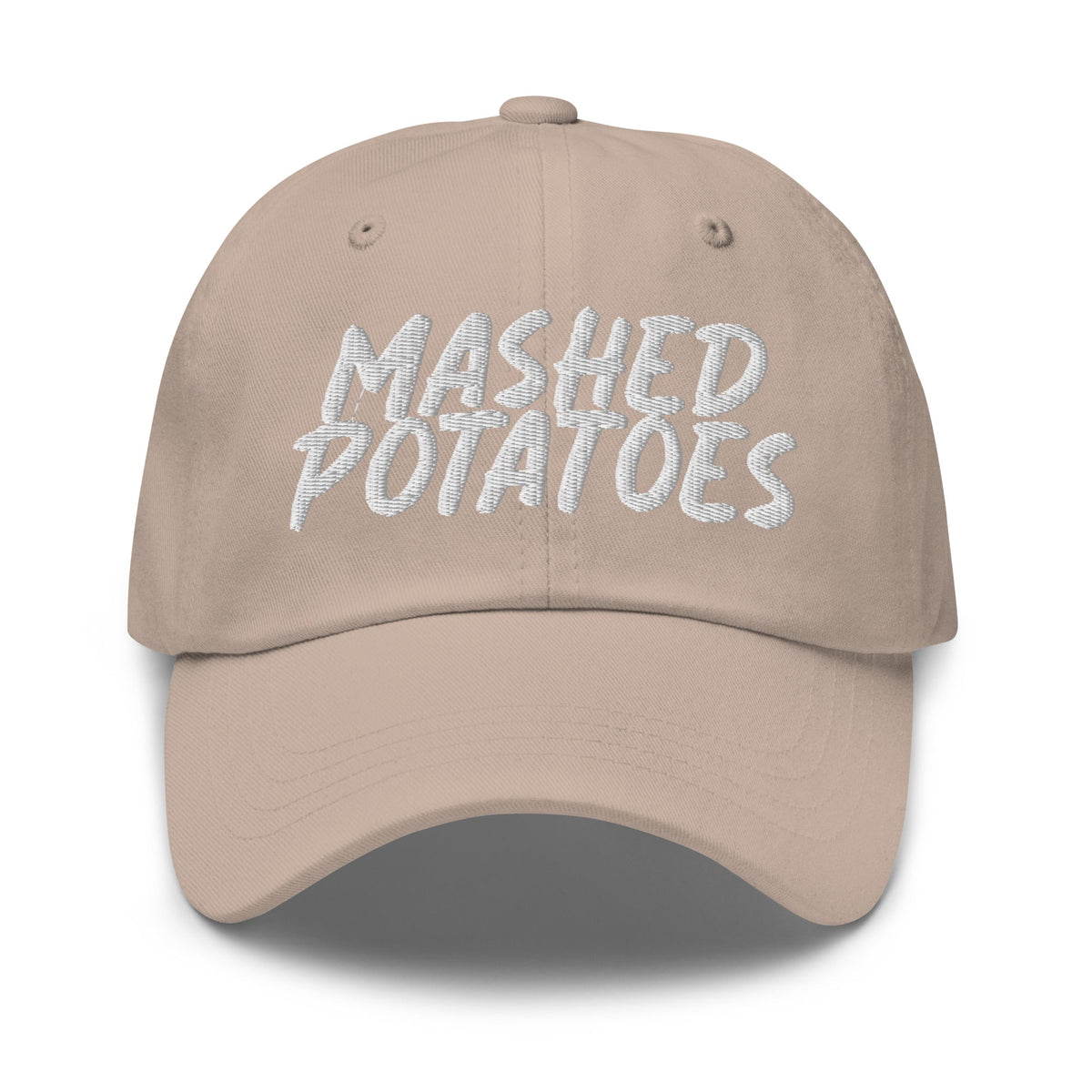 Embroidered Mashed Potatoes Dad Hat - ninanush