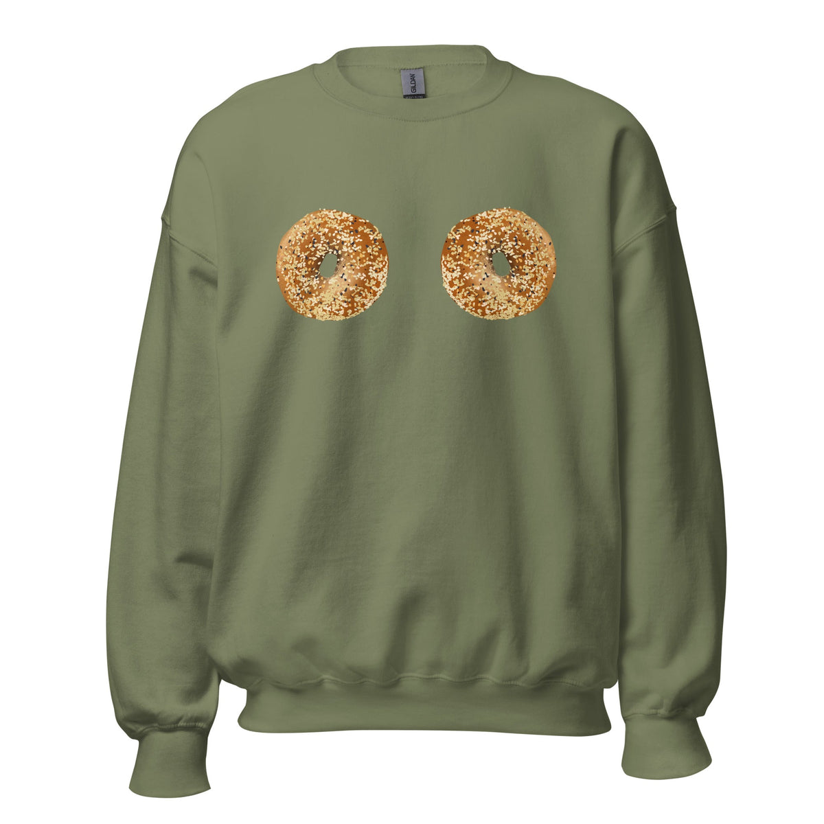 Everything Bagel Boobs Sweatshirt - ninanush