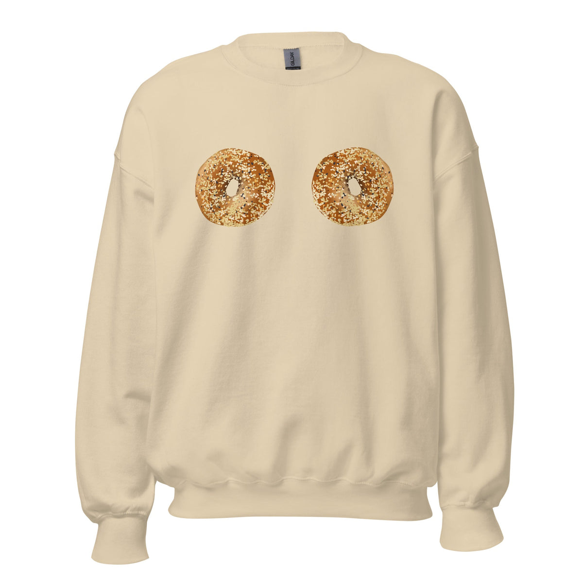 Everything Bagel Boobs Sweatshirt - ninanush