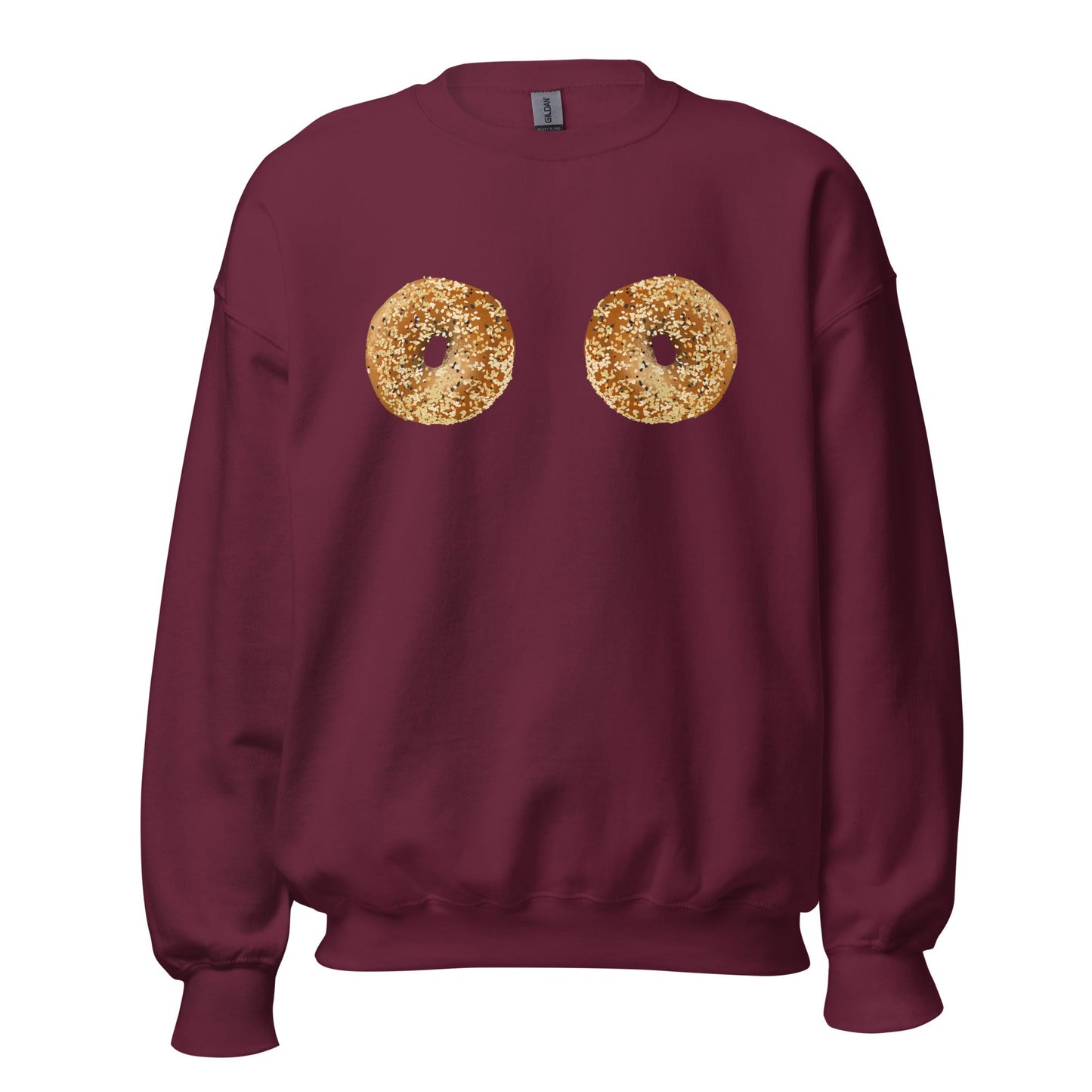 Everything Bagel Boobs Sweatshirt - ninanush