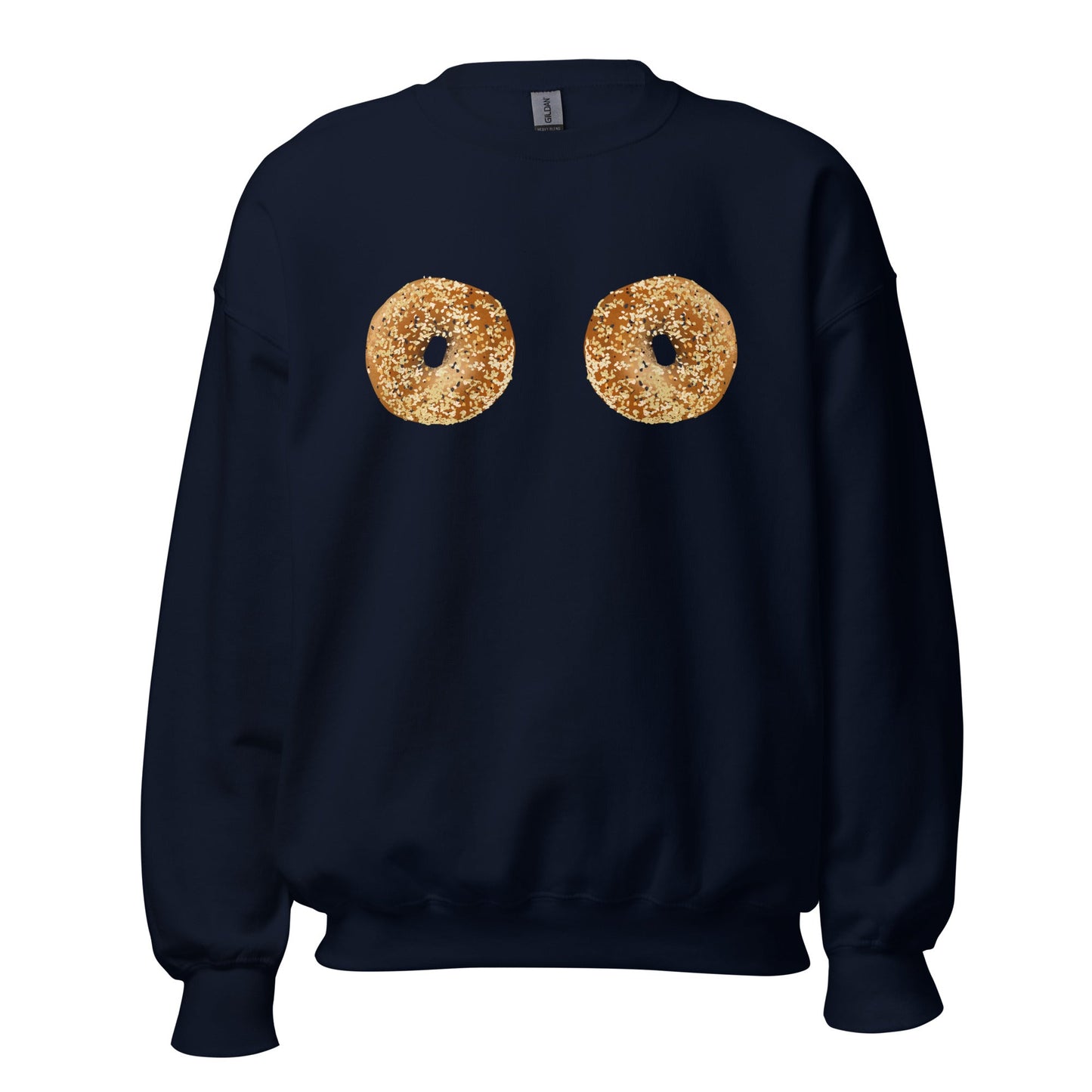 Everything Bagel Boobs Sweatshirt - ninanush