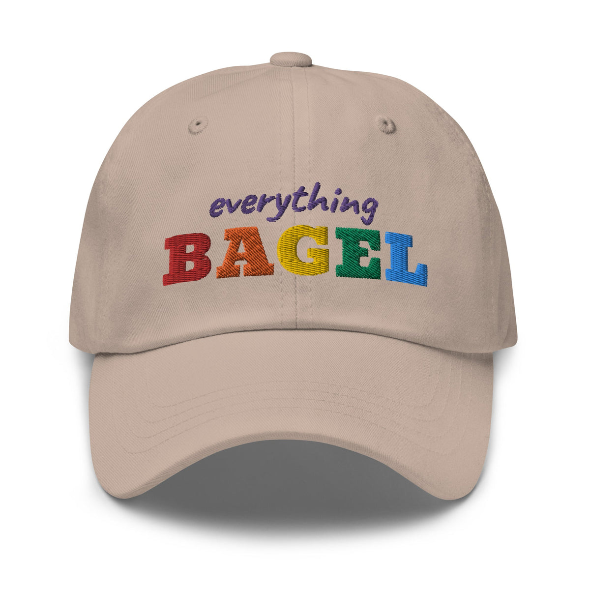 Everything Bagel Pride Dad Hat - ninanush