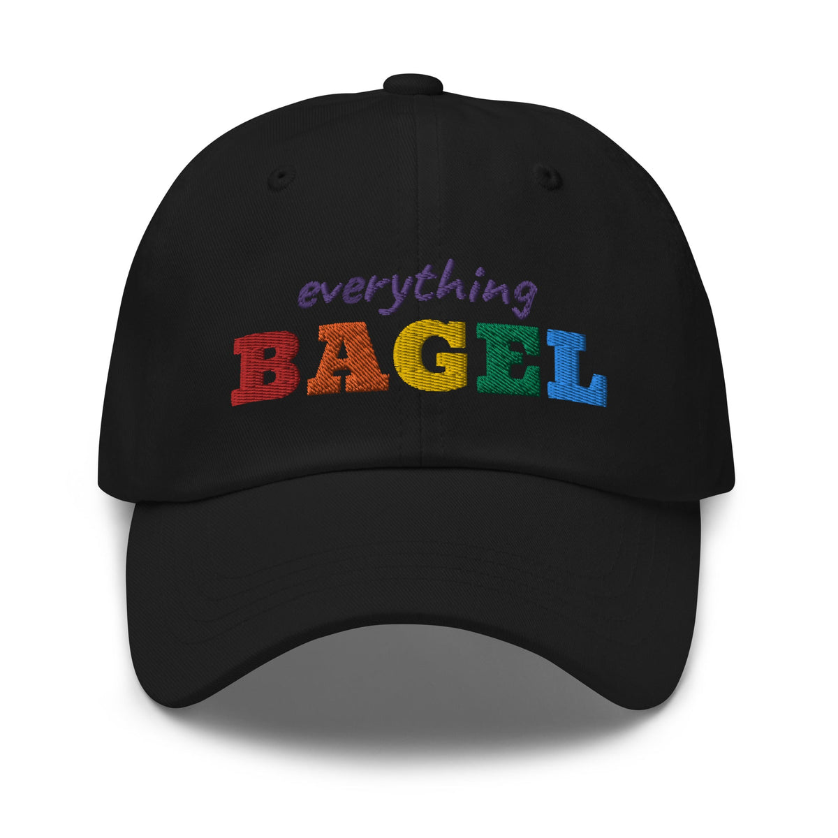 Everything Bagel Pride Dad Hat - ninanush