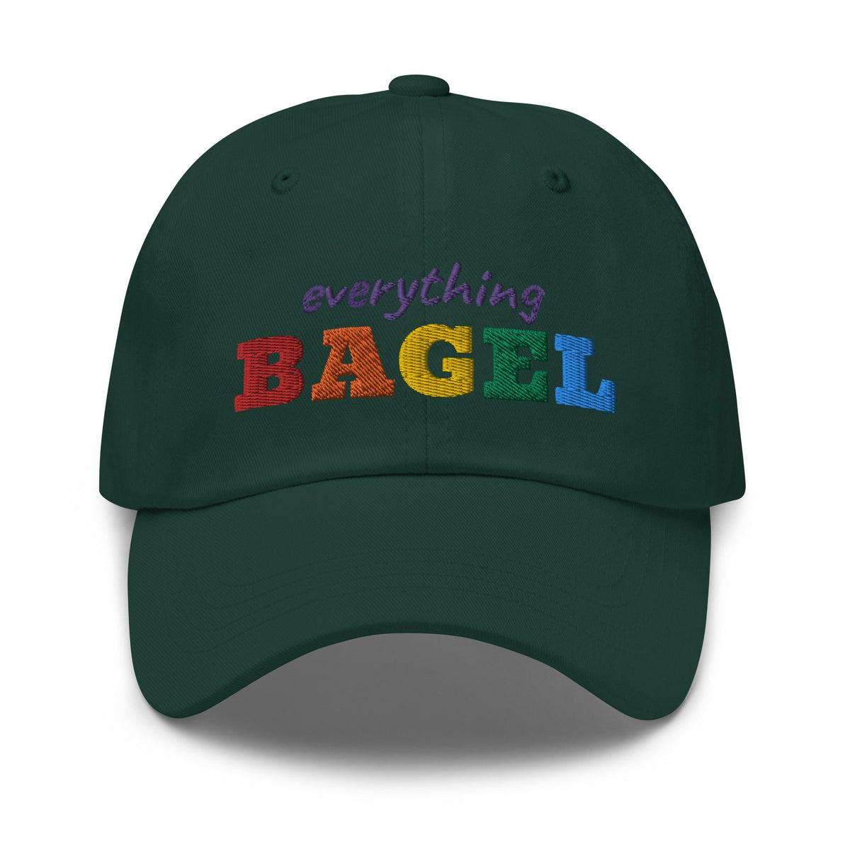 Everything Bagel Pride Dad Hat - ninanush
