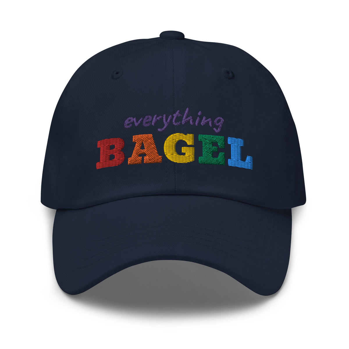 Everything Bagel Pride Dad Hat - ninanush