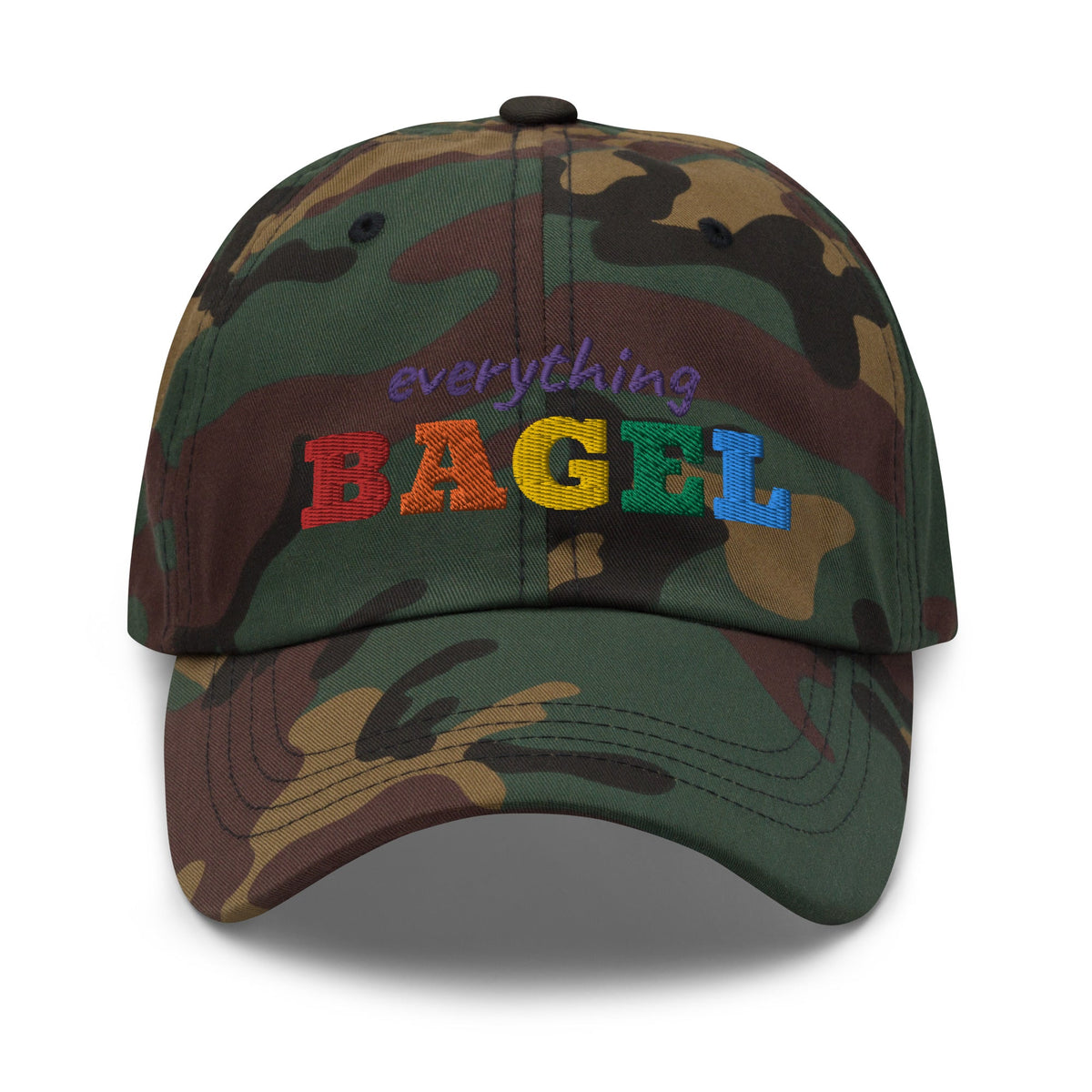 Everything Bagel Pride Dad Hat - ninanush