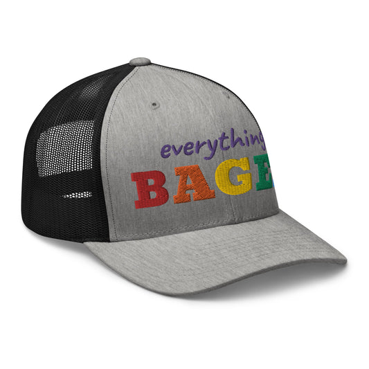 Everything Bagel Pride Trucker Hat - ninanush