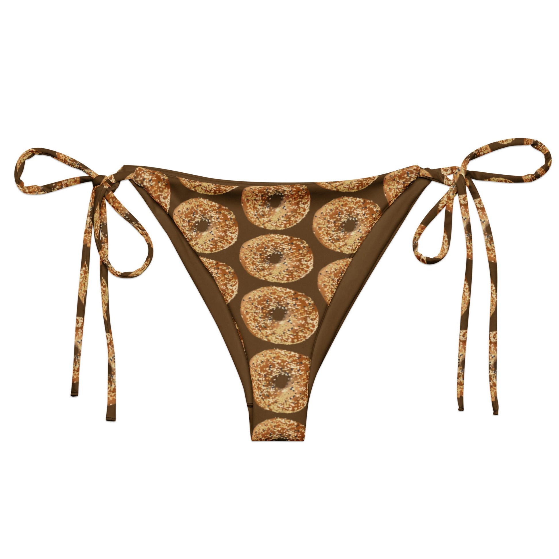 Everything Bagels Recycled Bikini Bottom - ninanush