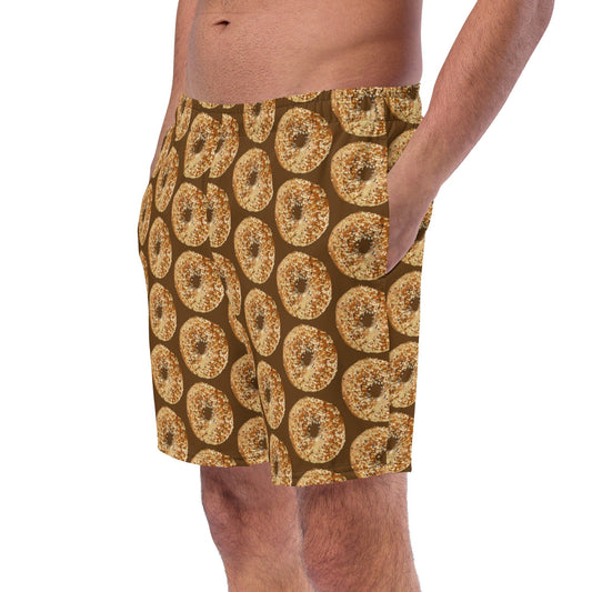 Everything Bagels Recycled Swim Trunks - ninanush