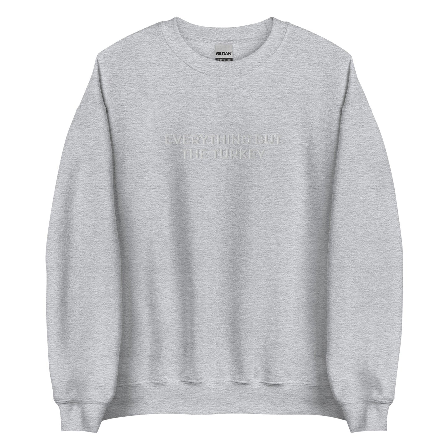 Everything But The Turkey Embroidered Sweatshirt - ninanush