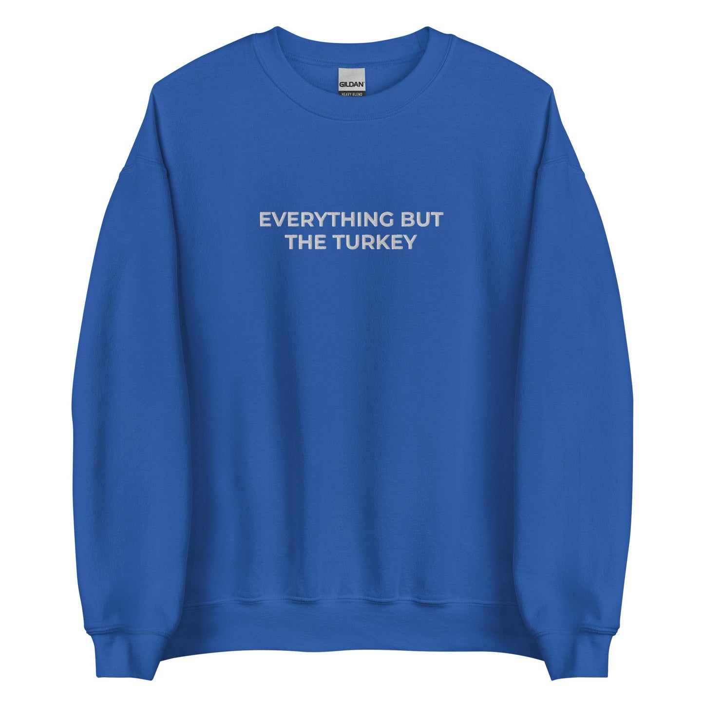 Everything But The Turkey Embroidered Sweatshirt - ninanush