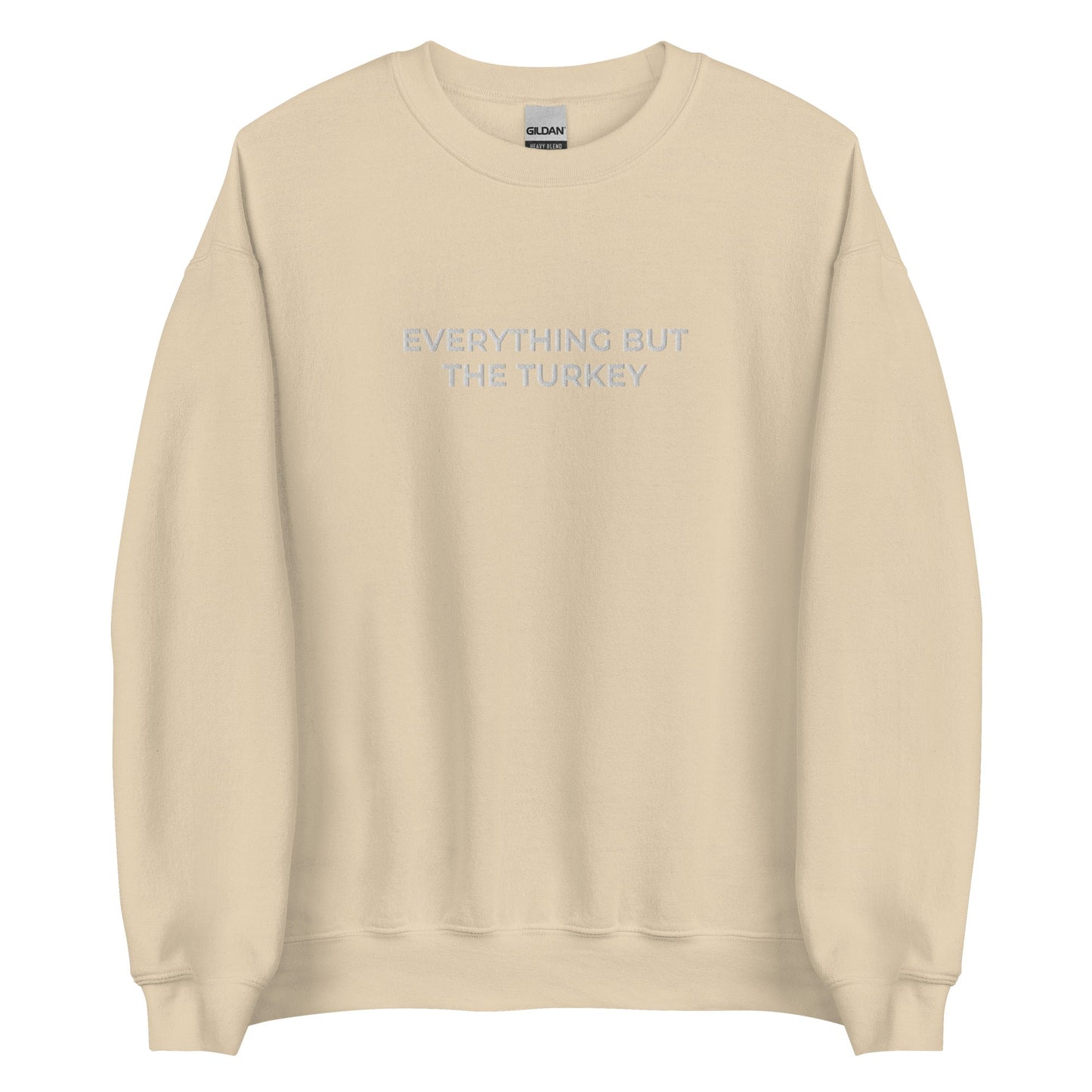Everything But The Turkey Embroidered Sweatshirt - ninanush