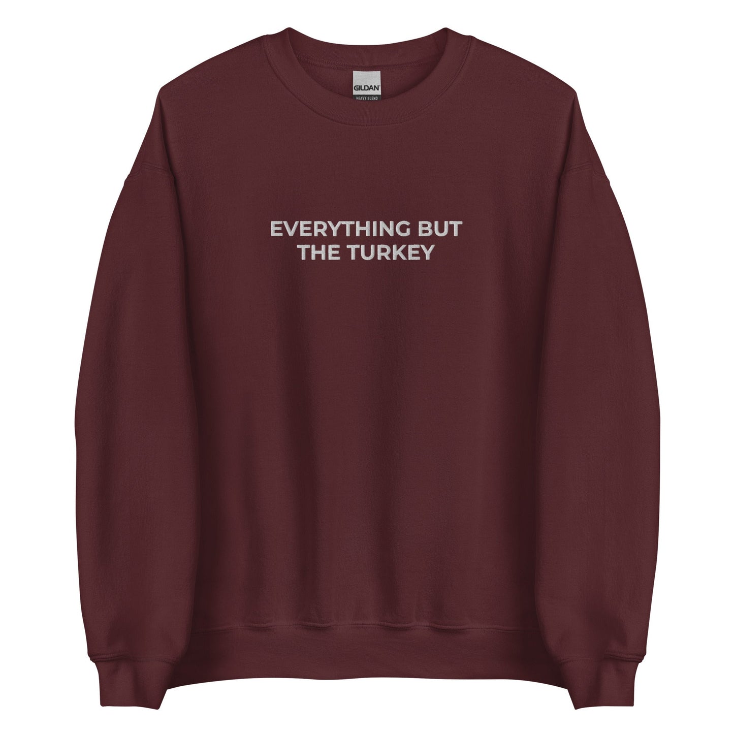 Everything But The Turkey Embroidered Sweatshirt - ninanush